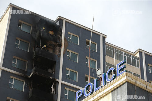 Цагдаагийн хотхонд гал гарчээ